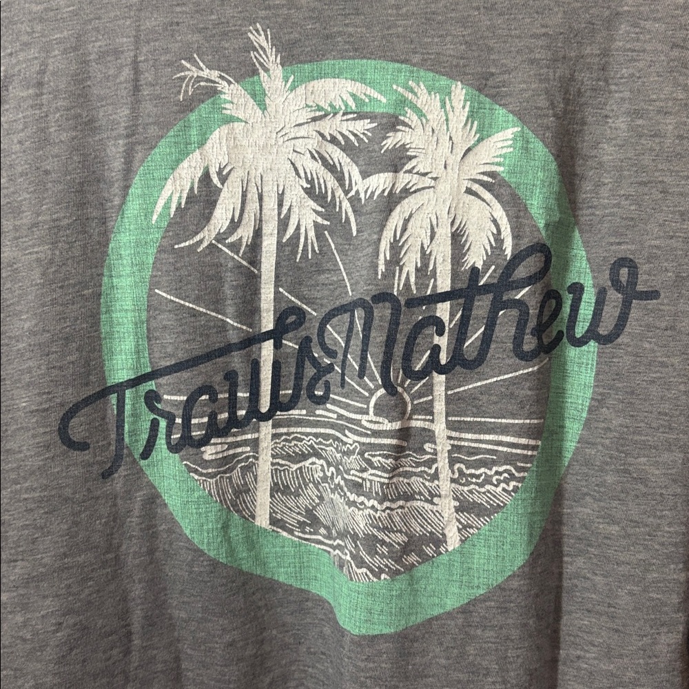 Travis Mathew Charcoal Short Sleeve Tee - Picture 5 of 5